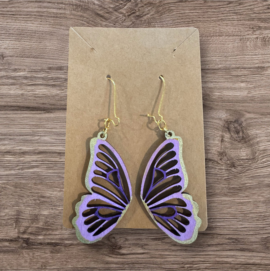 Butterfly earrings