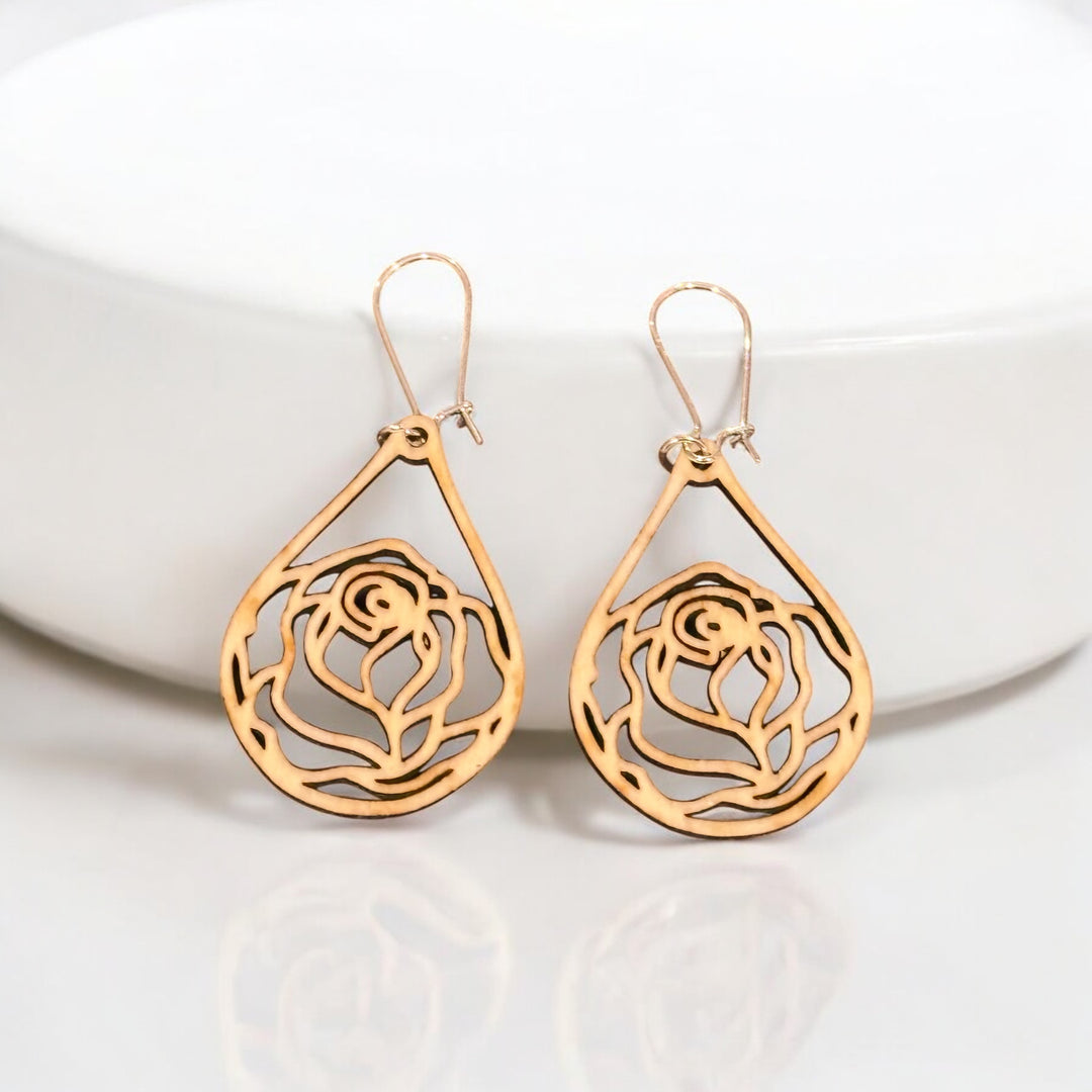 Rose Earrings