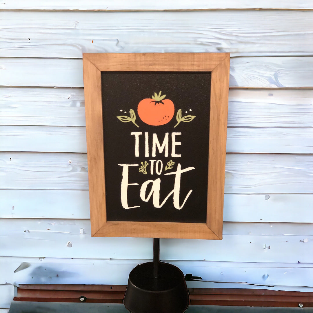 Time to Eat Pedestal Frame