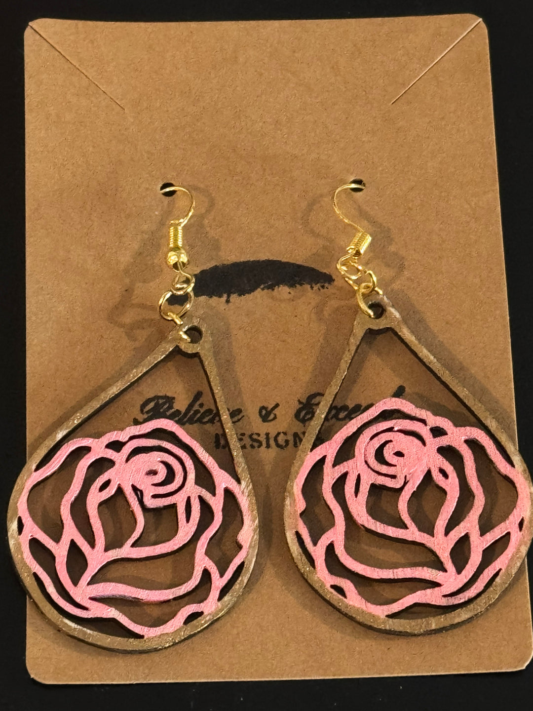 Rose Earrings