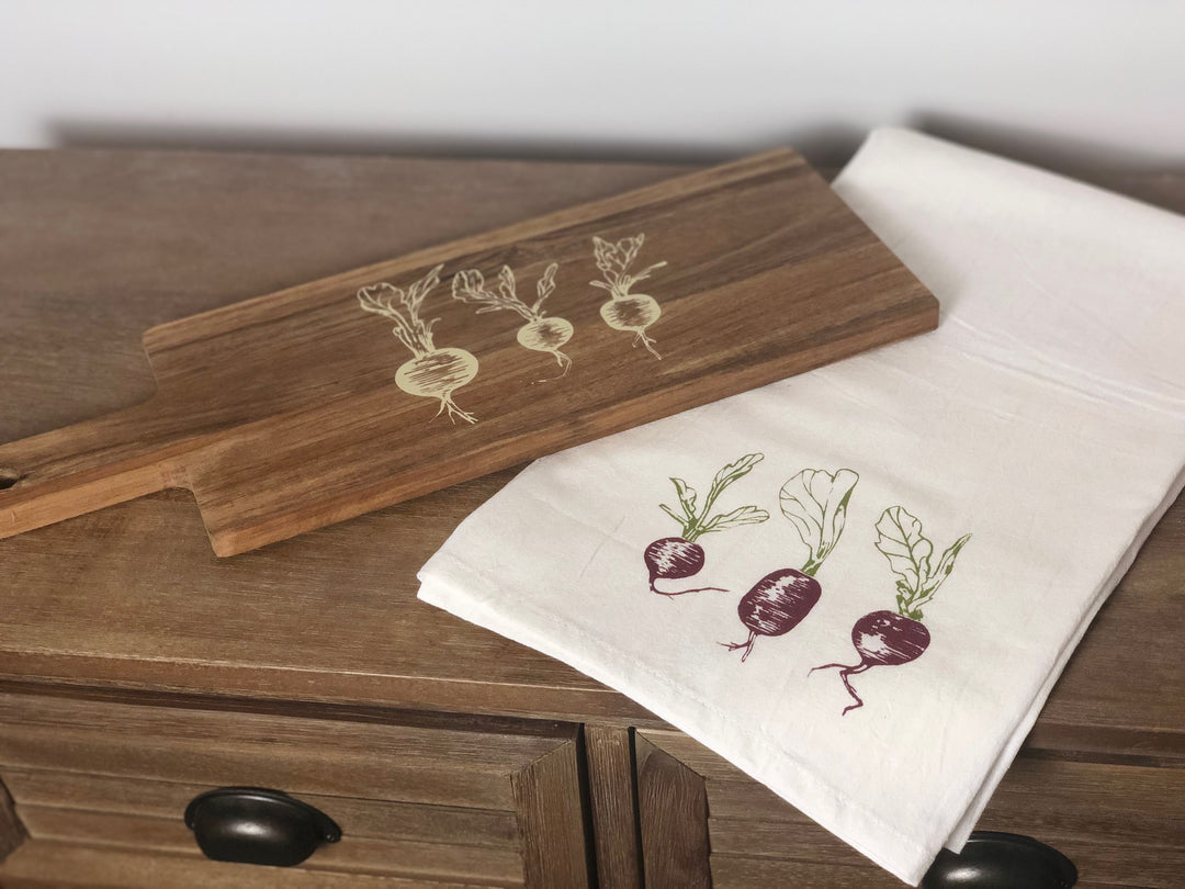 Turnip tea towel
