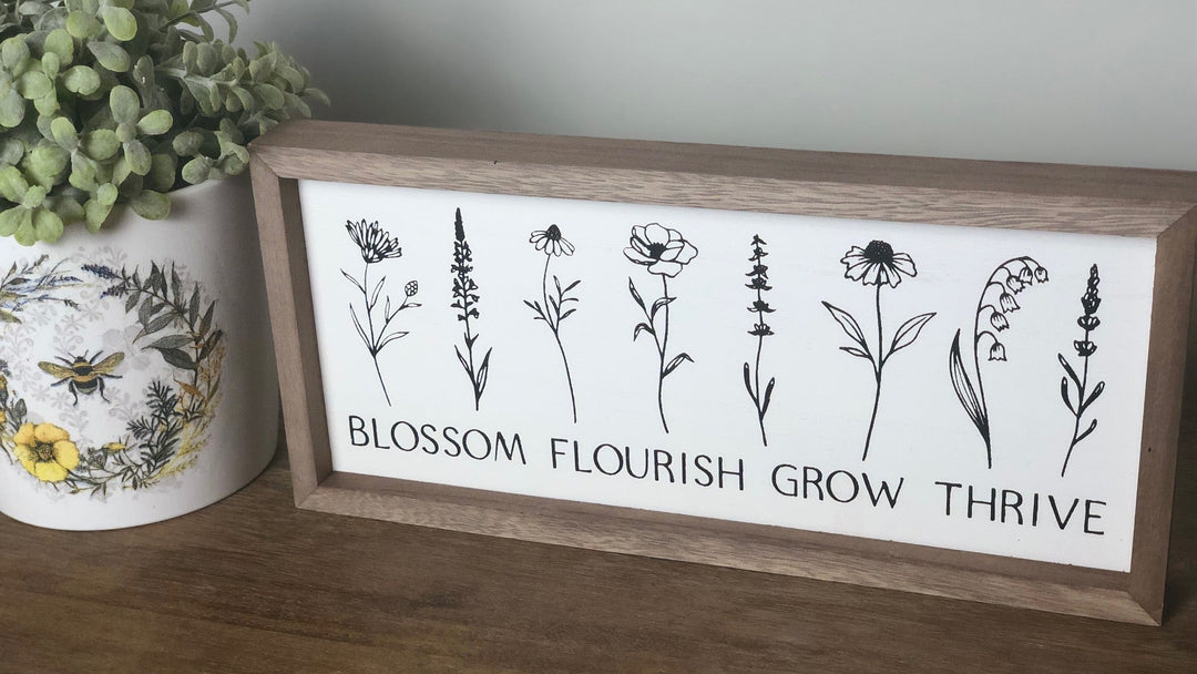 Wildflower box frame