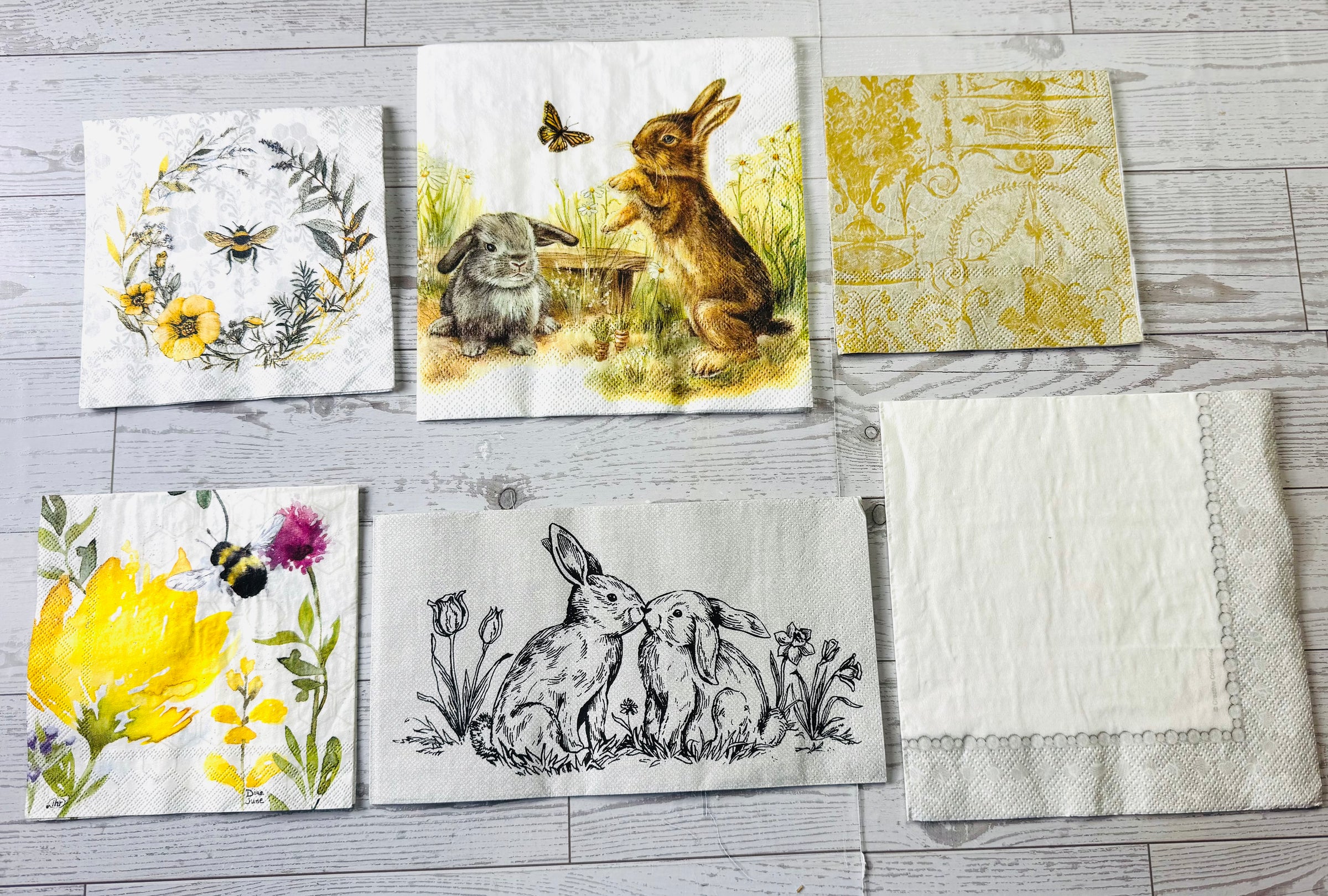 DIY Supplies/Napkin Bundles
