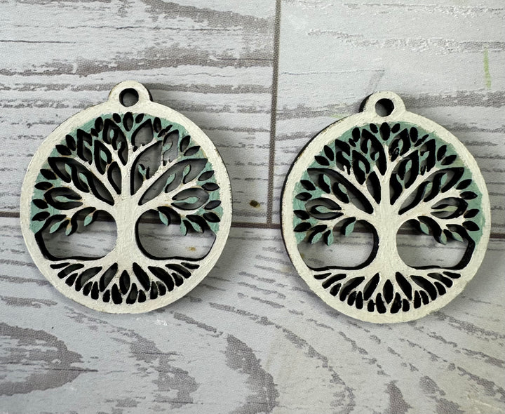 Rooted in Faith Tree earrings