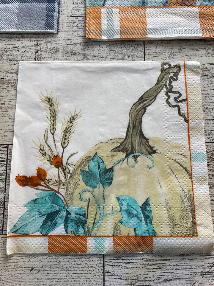 Fall truck napkin bundle