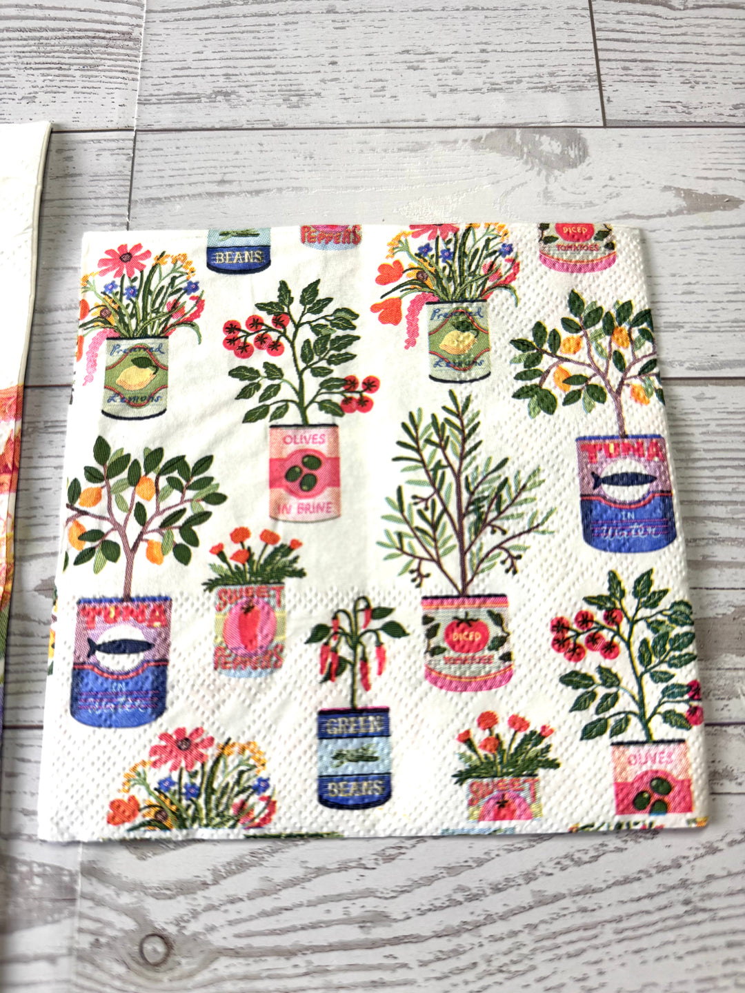 Flower garden napkin bundle