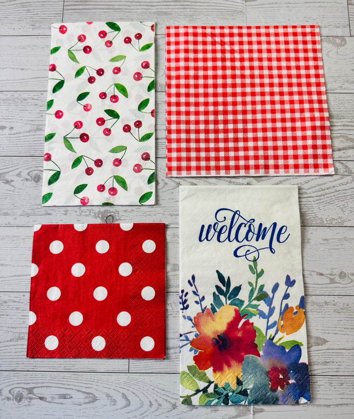 Welcome napkin bundle