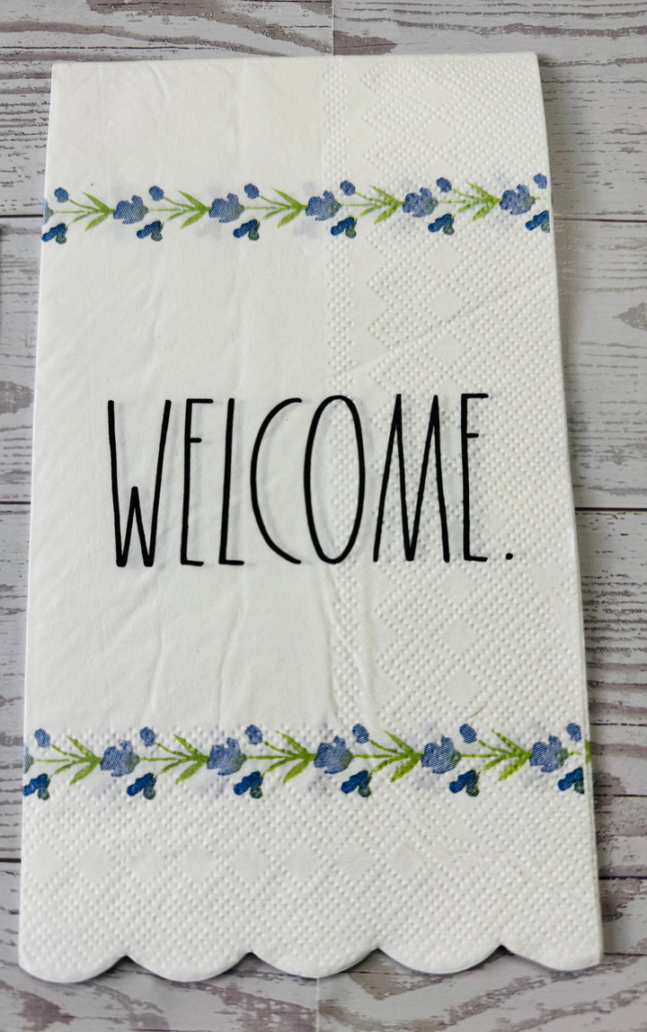 Welcome Bunny napkin bundle