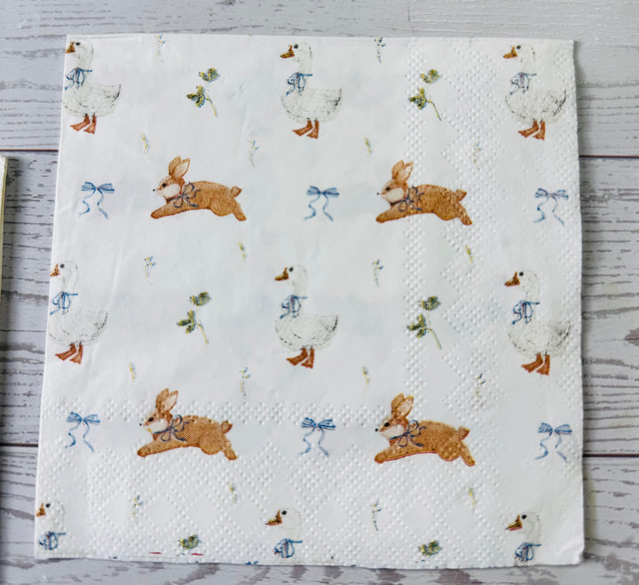 Bunnies and Bows napkin bundle