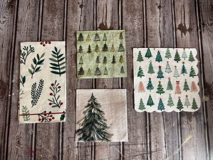 Tree napkin bundle