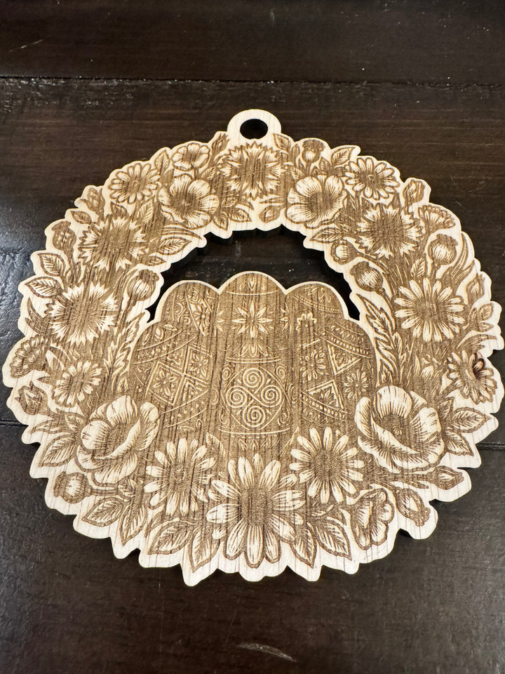 Easter Wreath ornament