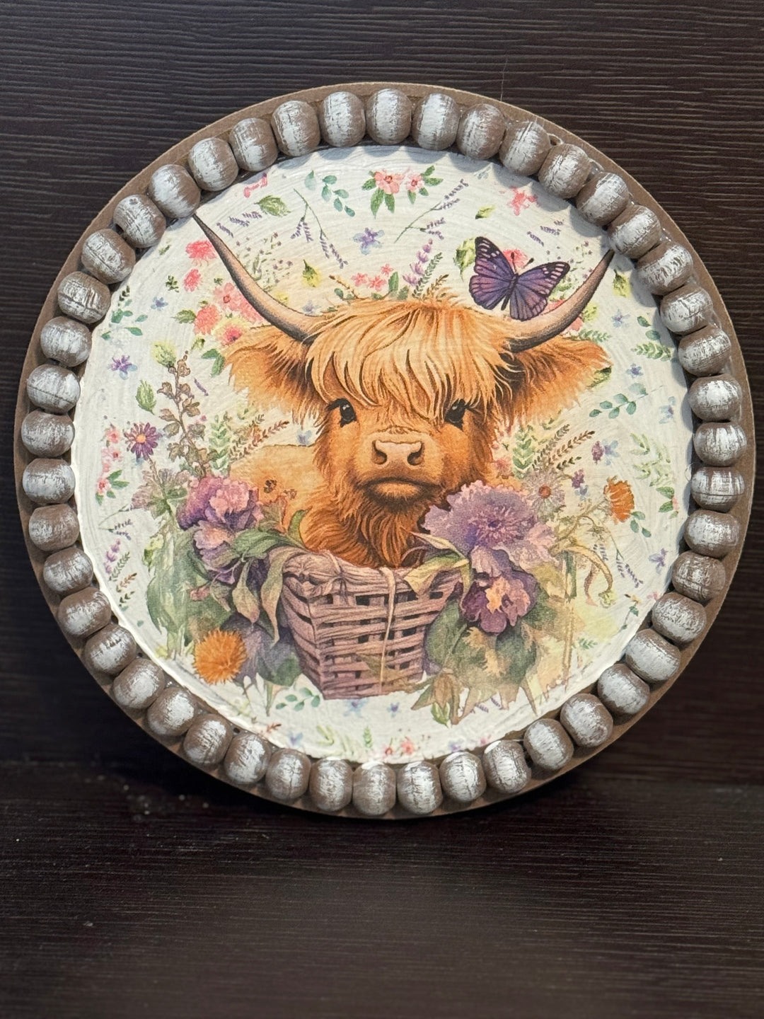 Highland cow in Flowers