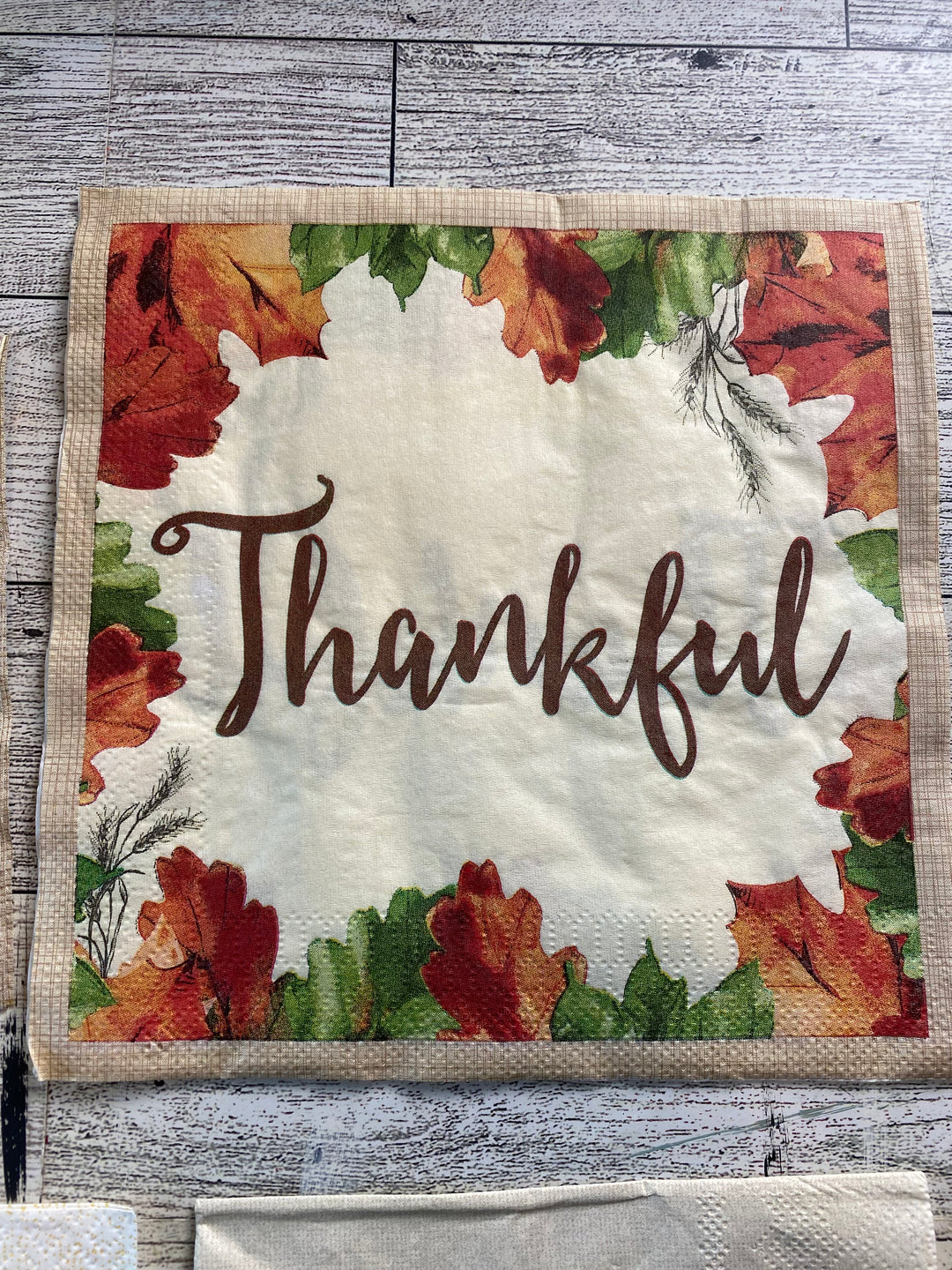 Fall Thankful napkin bundle