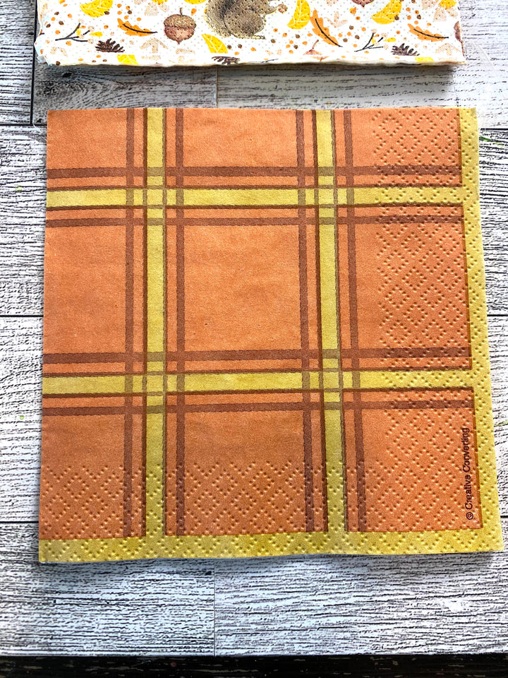 Highland Cow Fall Napkin Bundle