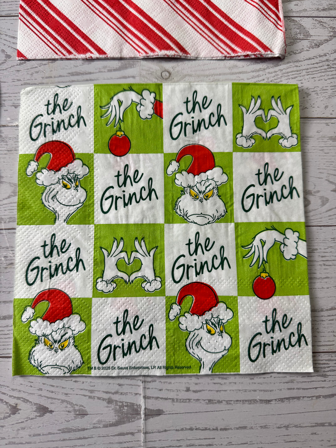 Red & Green napkin bundle