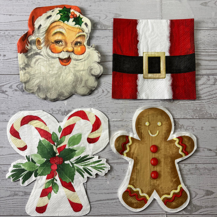 Sweet Santa napkin bundle