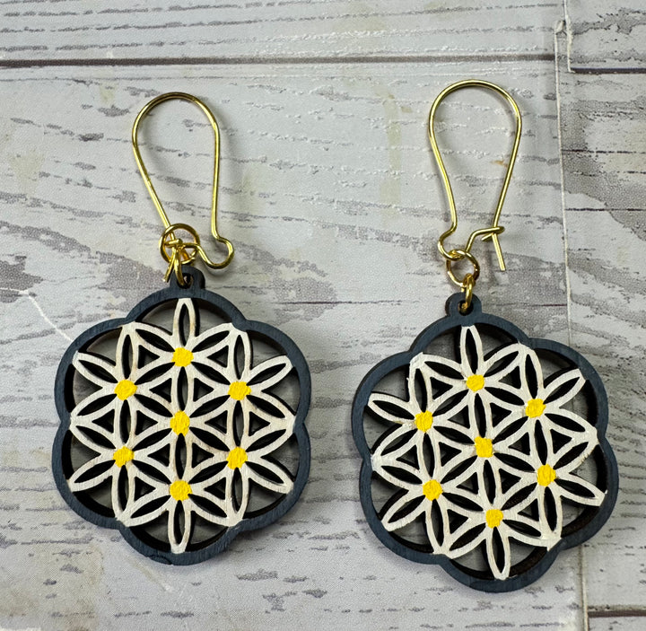 Flower of Faith earrings