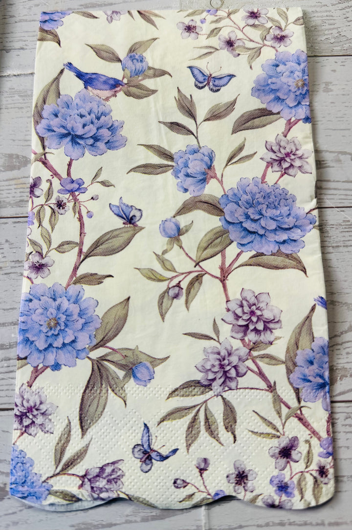 Blue Floral napkin bundle