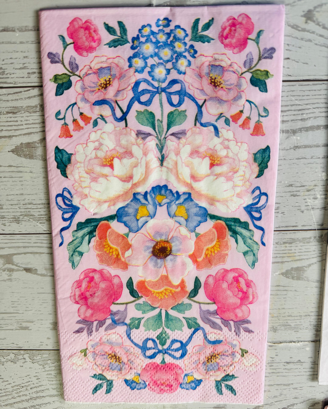 Butterfly floral napkin bundle