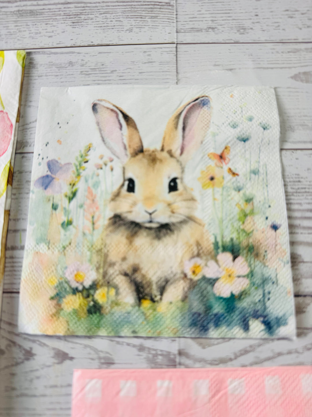 Bunny & Tulip napkin bundle