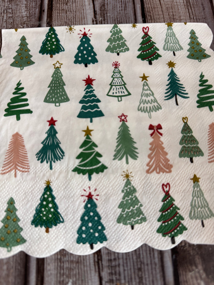 Tree napkin bundle