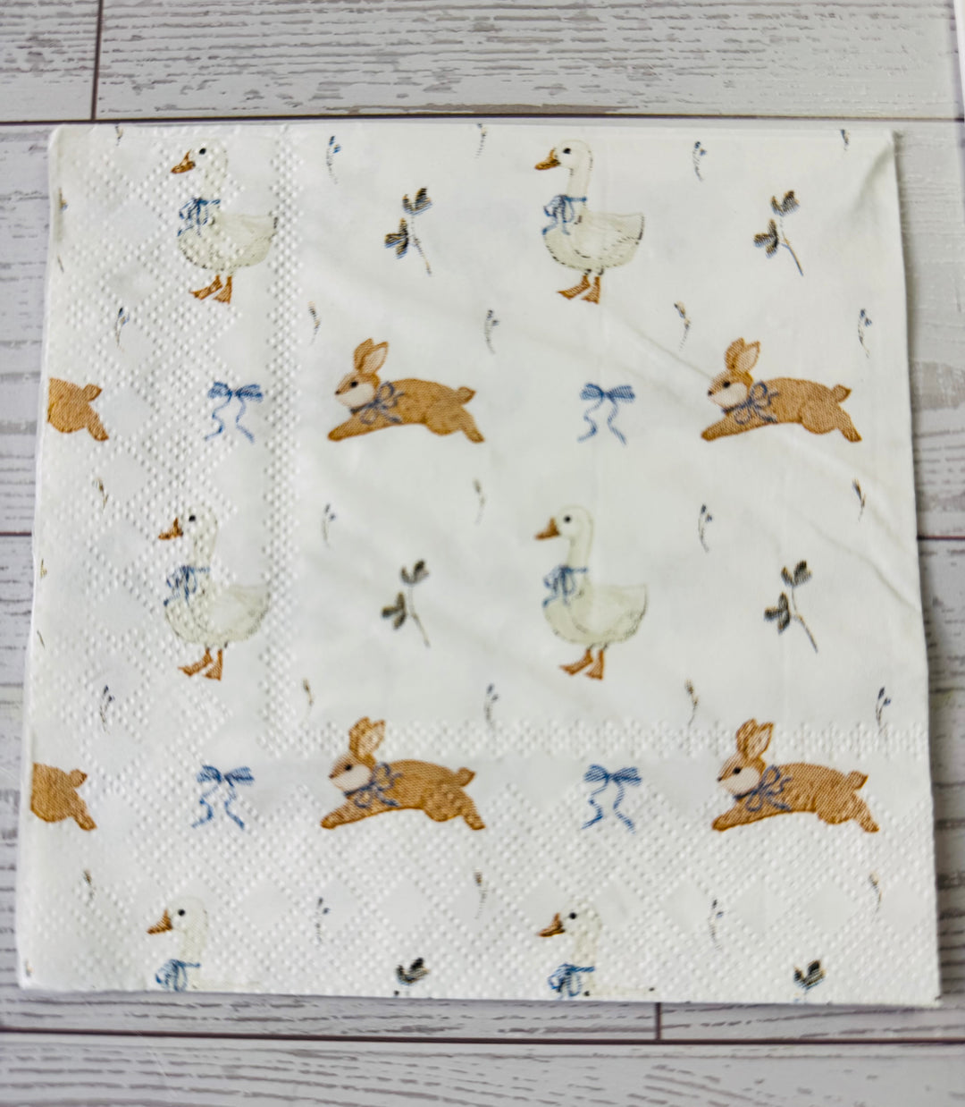 Welcome Bunny napkin bundle