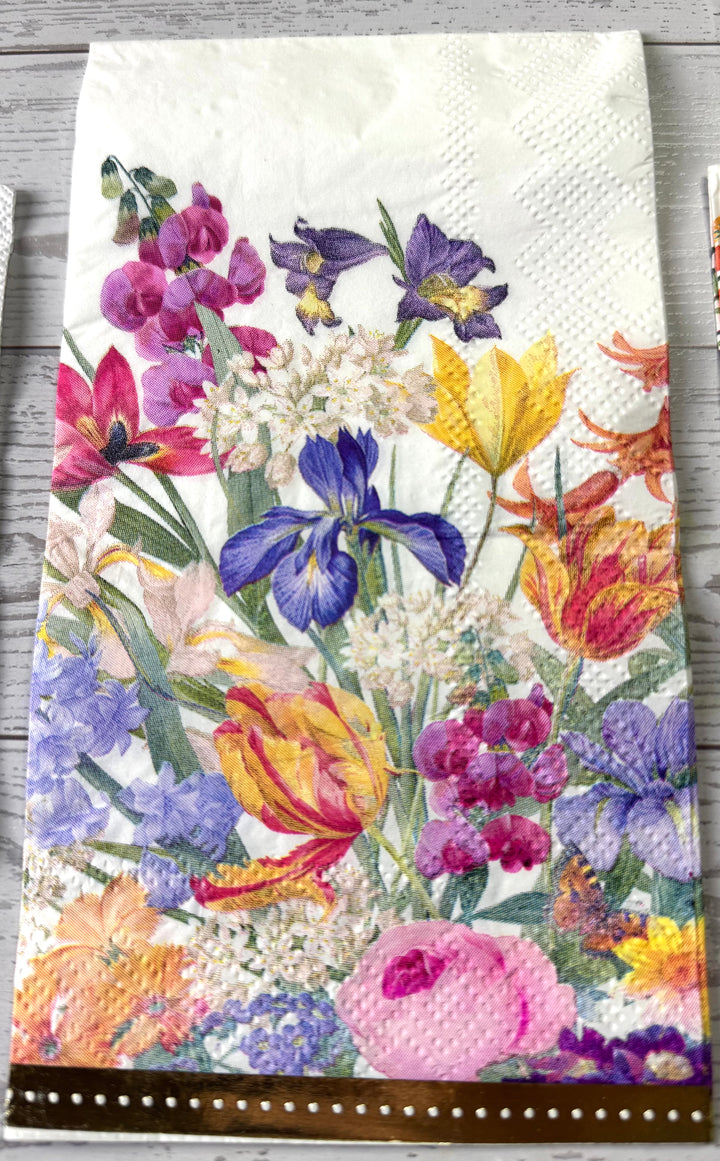 Flower garden napkin bundle