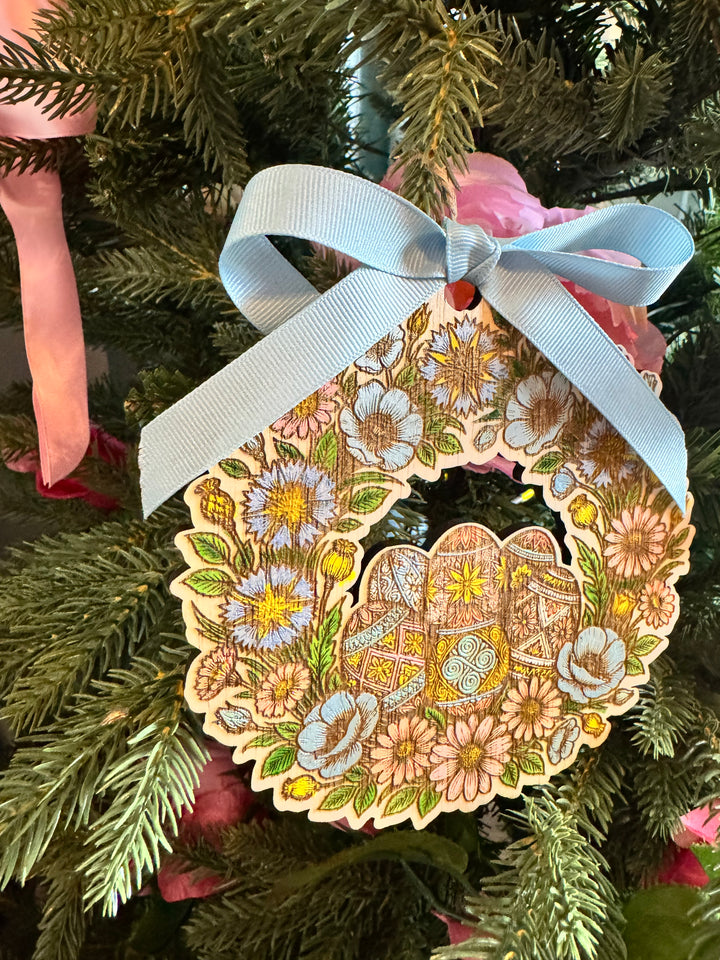 Easter Wreath ornament