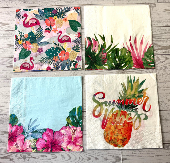 Tropical Summer napkin bundle