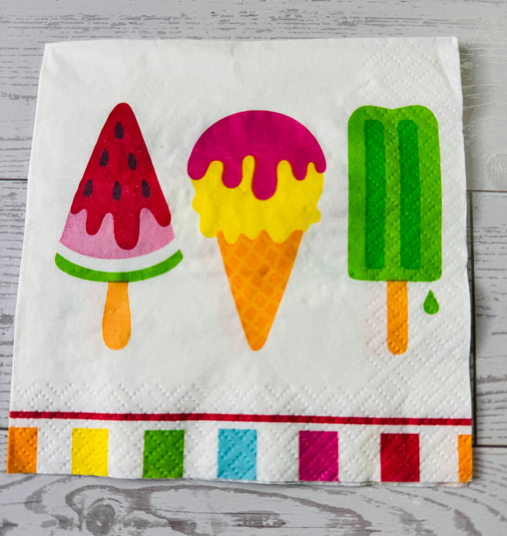Popsicle Napkin bundle