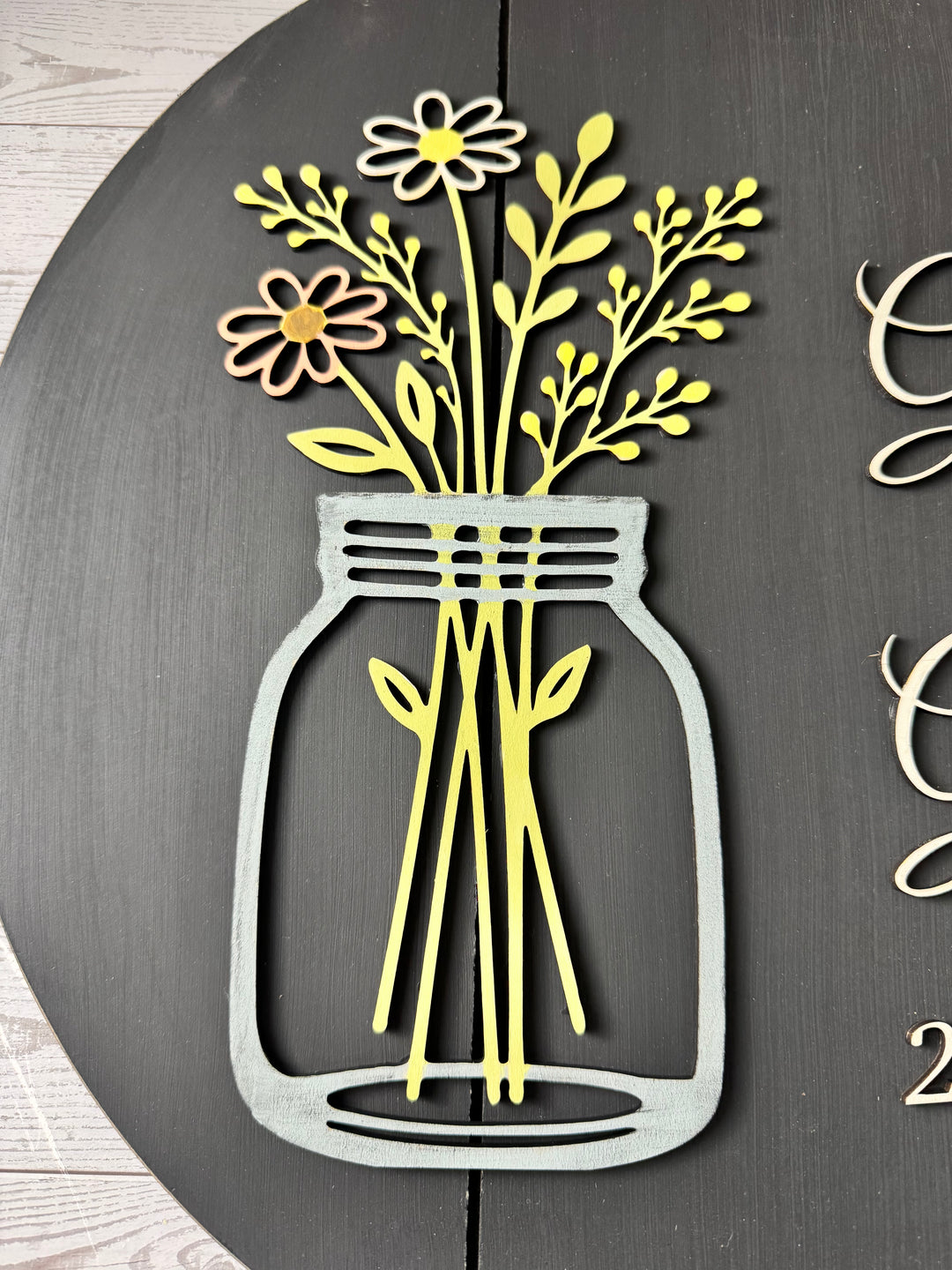 Grow in Grace Mason Jar