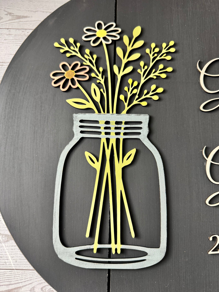 Grow in Grace Mason Jar