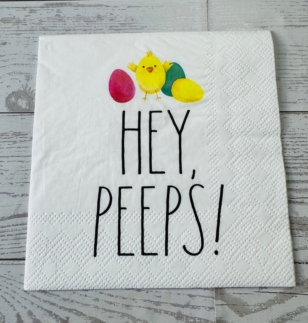 Hey Peeps napkin bundle