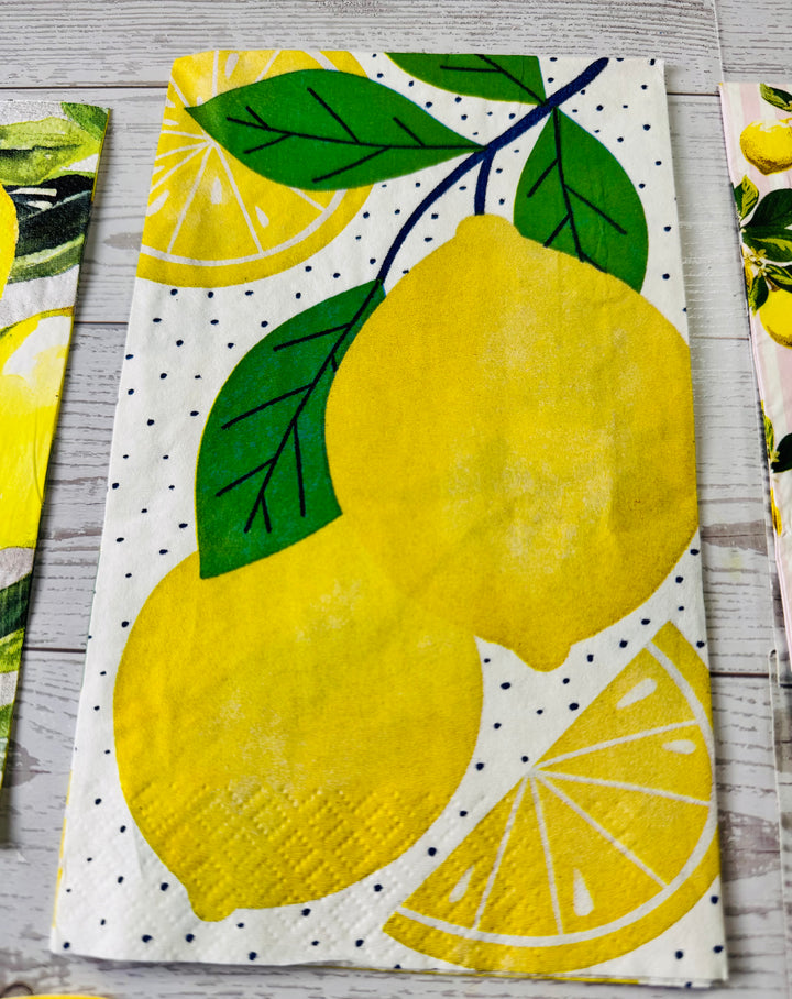 Lemon Napkin Bundle