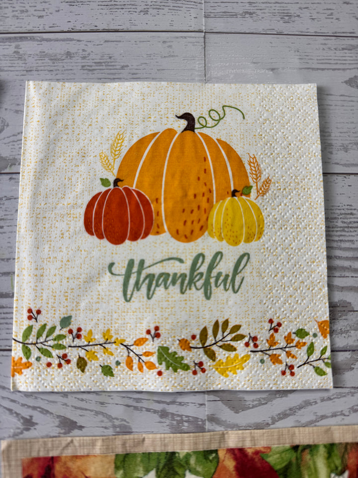 Thankful napkin bundle