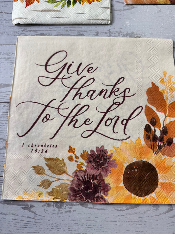 Fall napkin bundle