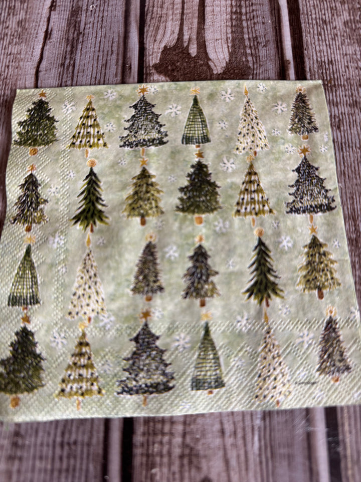Tree napkin bundle