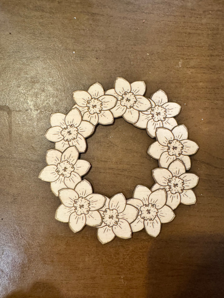 Daffodil wreath