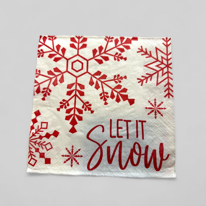 Christmas pattern napkin bundle