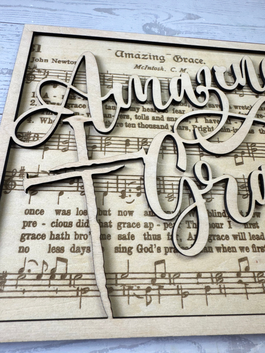 Amazing Grace Hymn sign