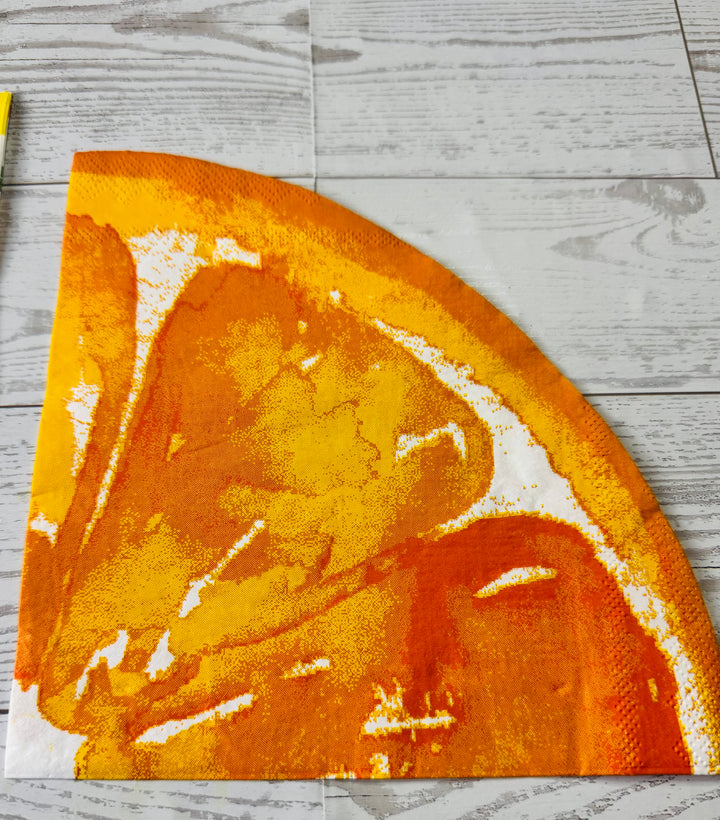 Citrus napkin bundle