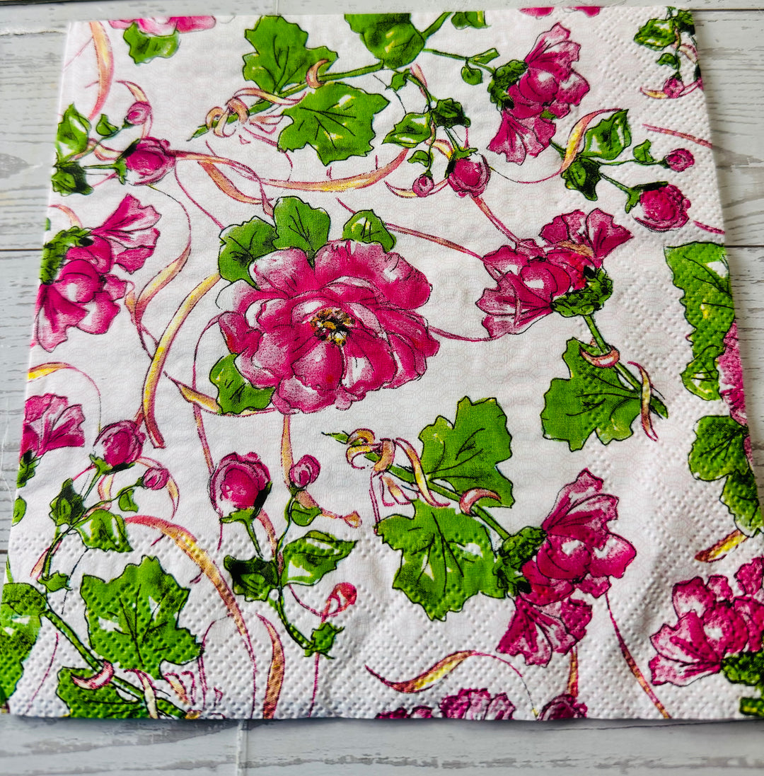 Flower garden napkin bundle