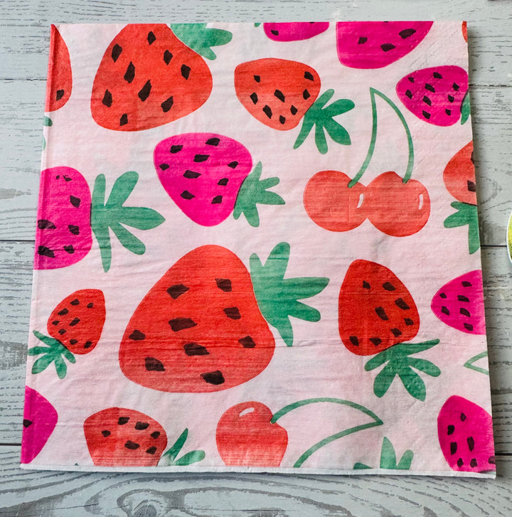 Fruit & Popsicle napkin bundles section