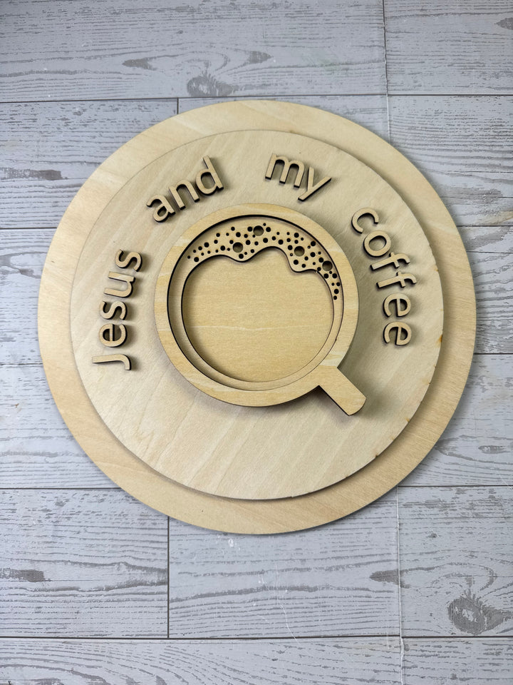Jesus & Coffee sign