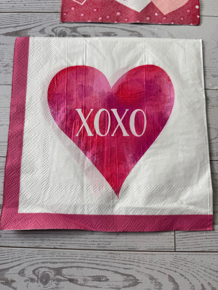Valentine napkin bundle