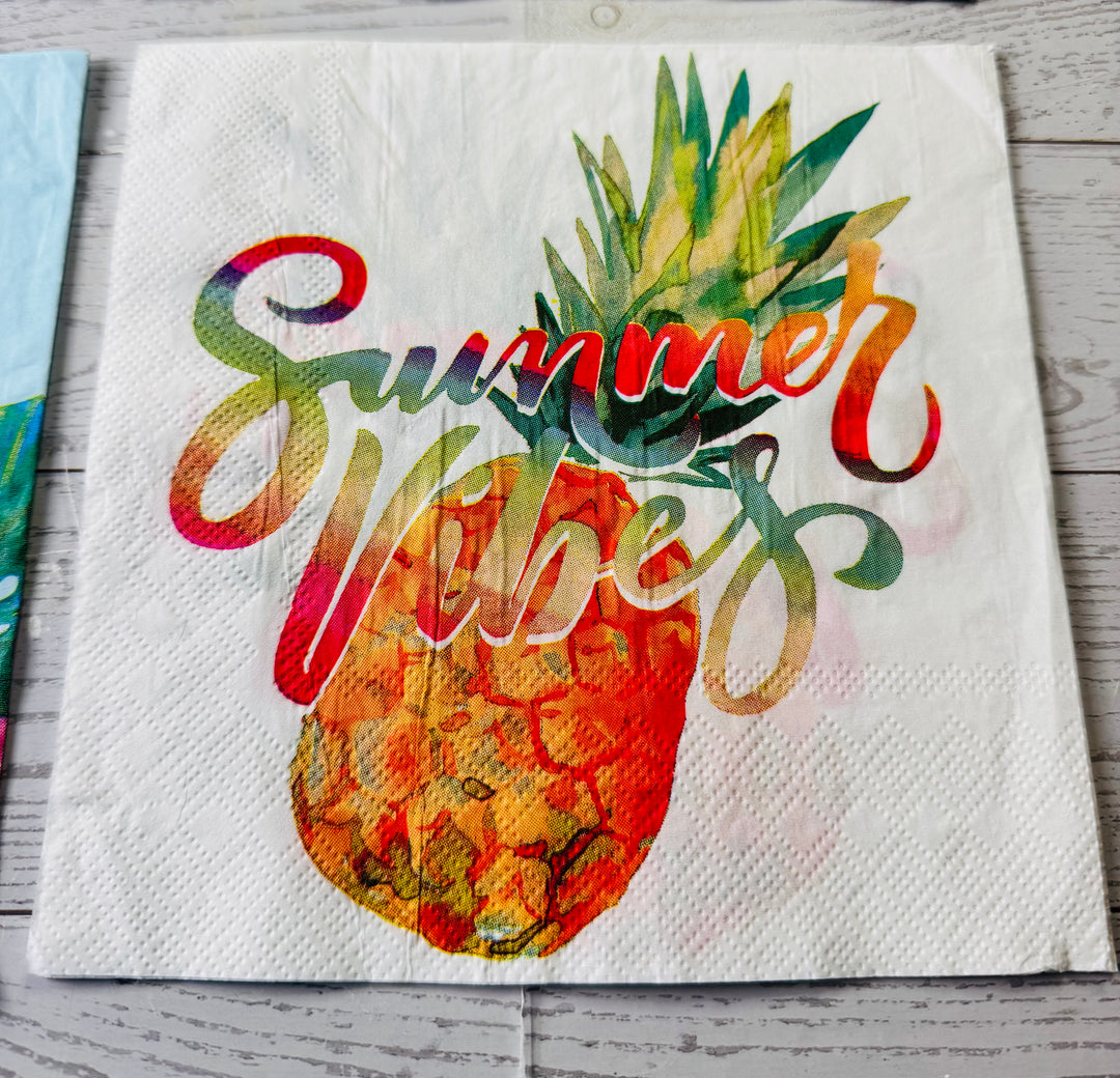 Tropical Summer napkin bundle
