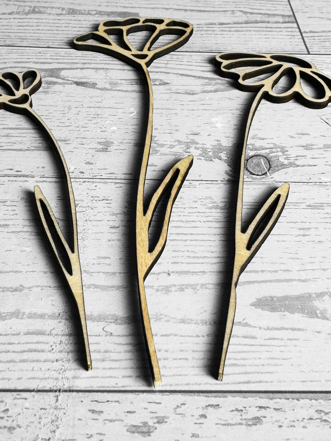 Wildflower Nature Scene cutout