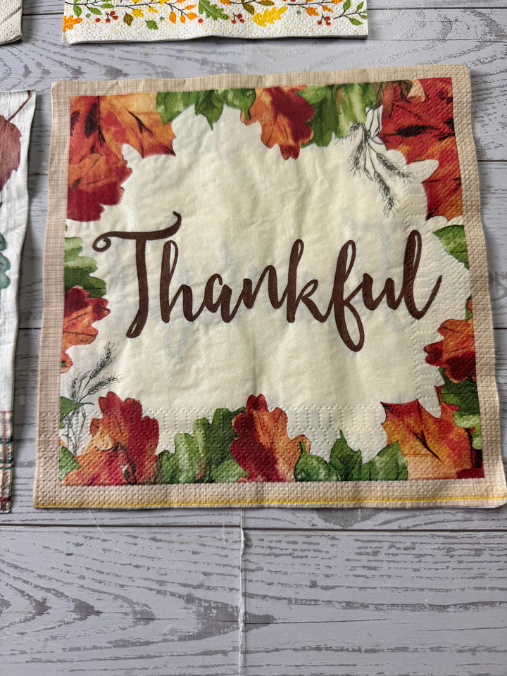 Thankful napkin bundle