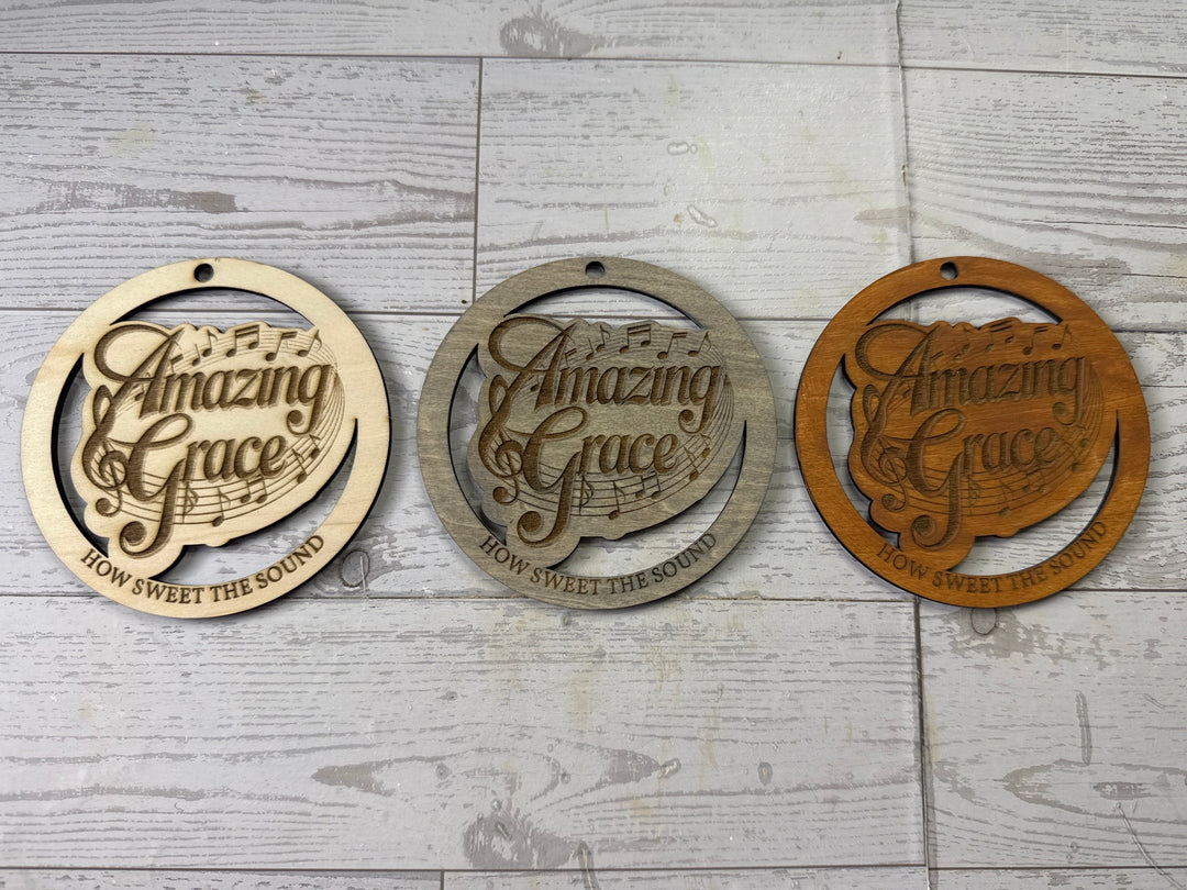 Amazing Grace ornament