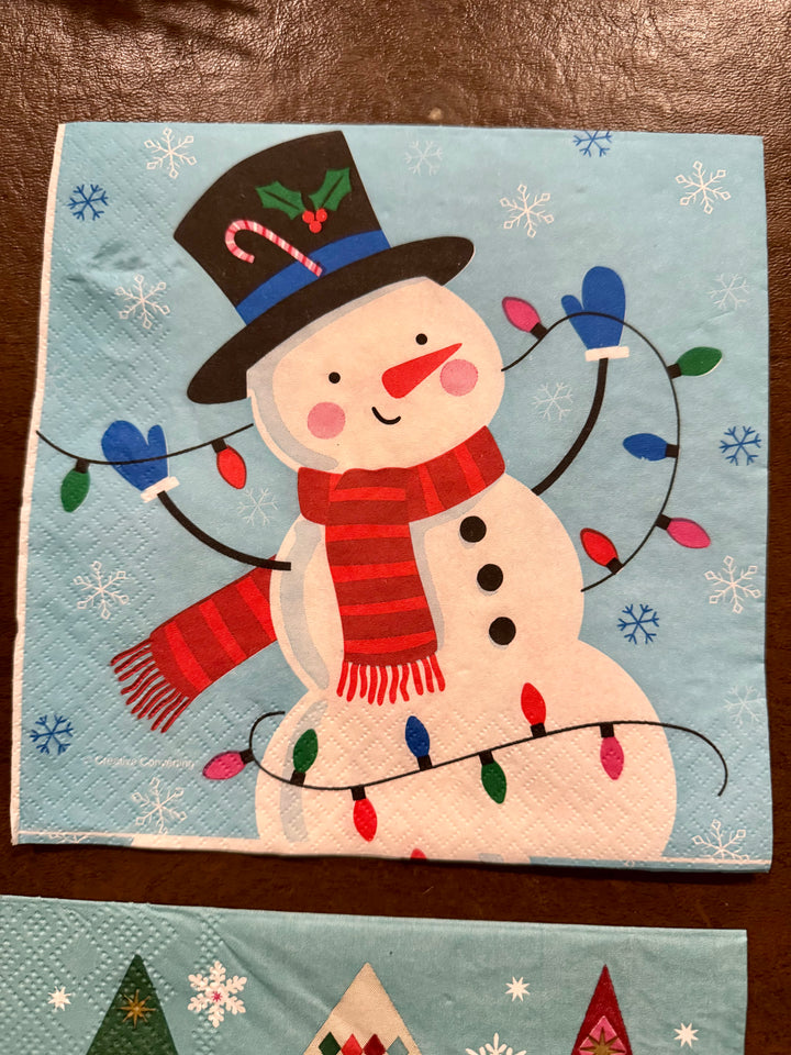 Bold Snowman napkin bundle